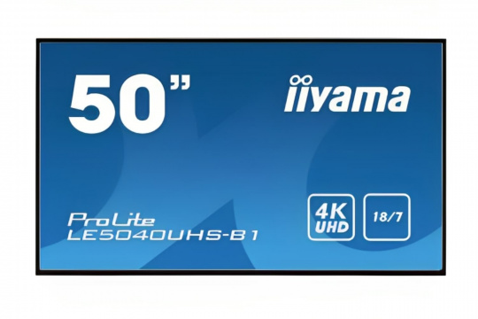 Изображение Информационный дисплей iiyama 50" LE5040UHS-B1