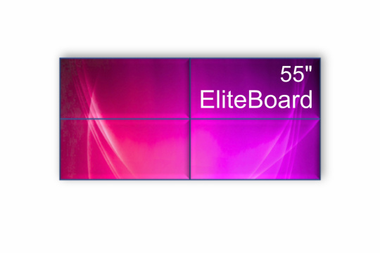 Изображение Видеостена 2x2 EliteBoard 55" PK555FDLN