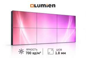  Фото видеостена 3x2 lumien 55" lvw5518lh - фото 2