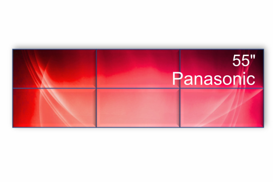 Изображение Видеостена 3x2 Panasonic 55" TH-55LFV9W