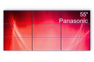 Фотография видеостена 3x3 panasonic 55" th-55vf2w - фото 2  Фото видеостена 3x3 panasonic 55" th-55vf2w - фото 2