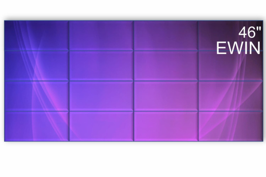  Фото видеостена 4x4 ewin 46" bm46l - фото 1